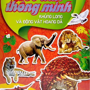 "Bóc dán thông minh - khủng long và  ĐV hoang dã"